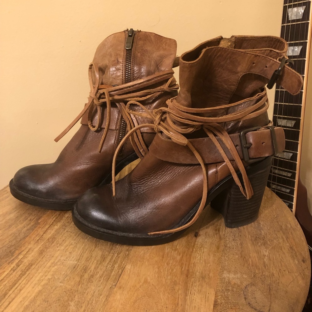 Vince Camuto platform booties